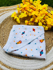 Space - Muslin Baby Hood Towel